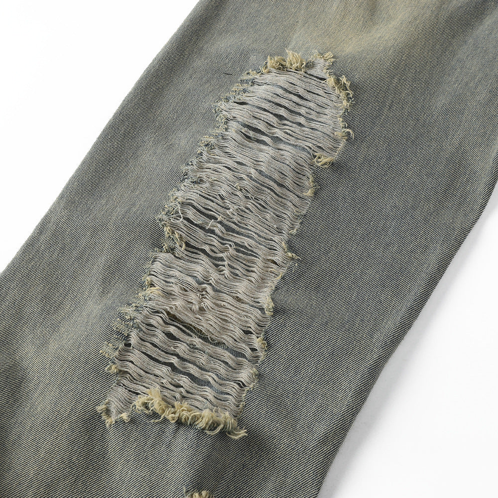 AshBreaker – Jeans Post-Apocalittici Patchati