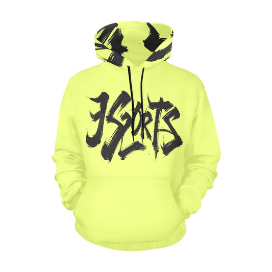 Felpa con cappuccio MOMO Bloom – Neon Sunrise