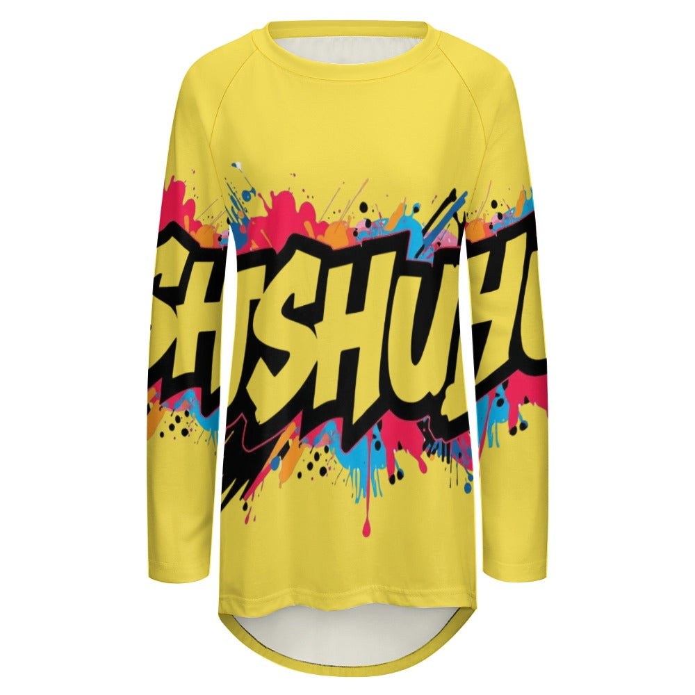 Maglia Unisex JSHub Maniche Raglan – Stile Casual con Contrasti