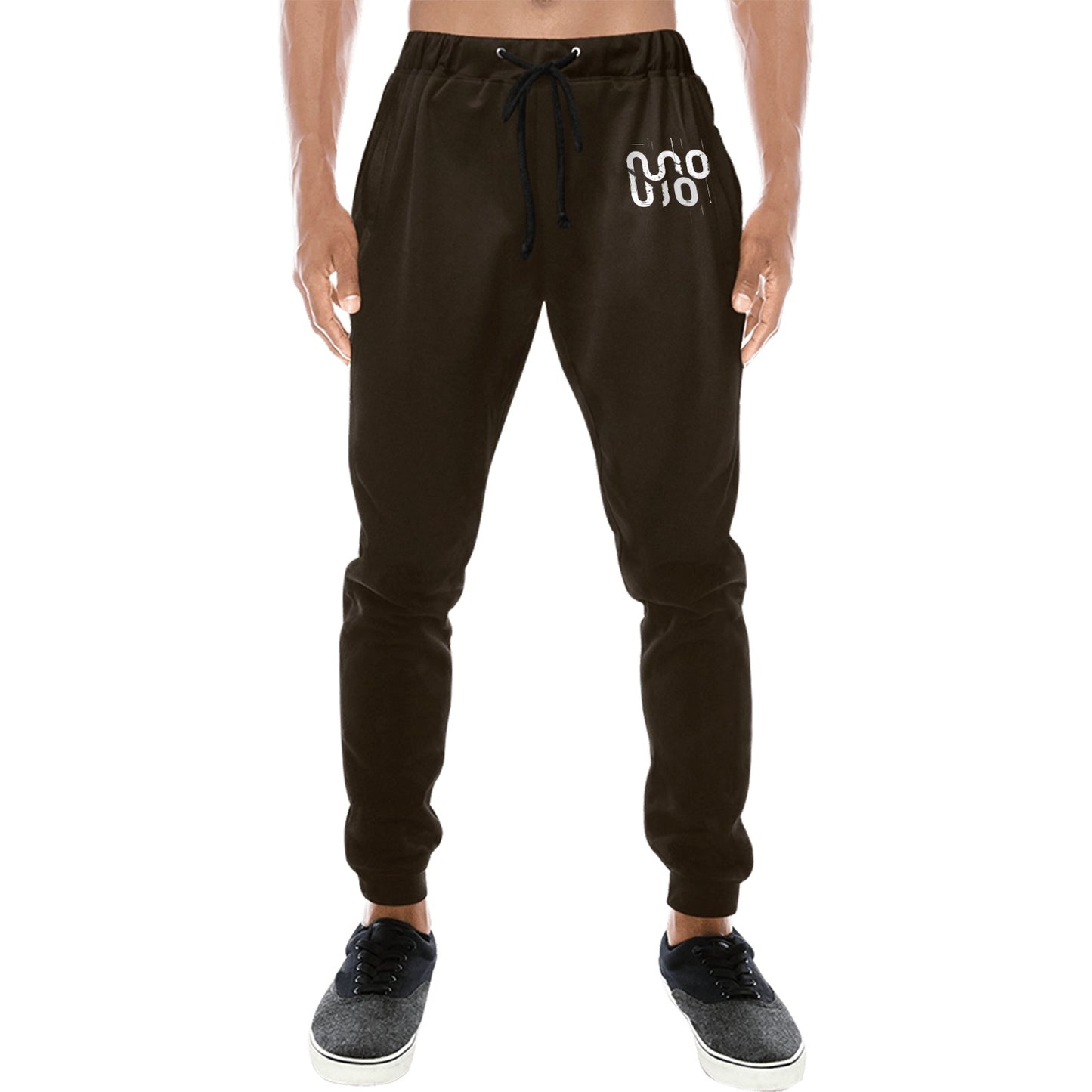 Pantaloni larghi marrone scuro Concrete Echoes Urban Soil