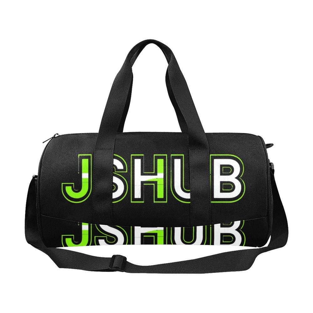 Borsone da Viaggio Nero JSHub Stampa All Over Uomo Edizione Limitata Streetwear JSHub