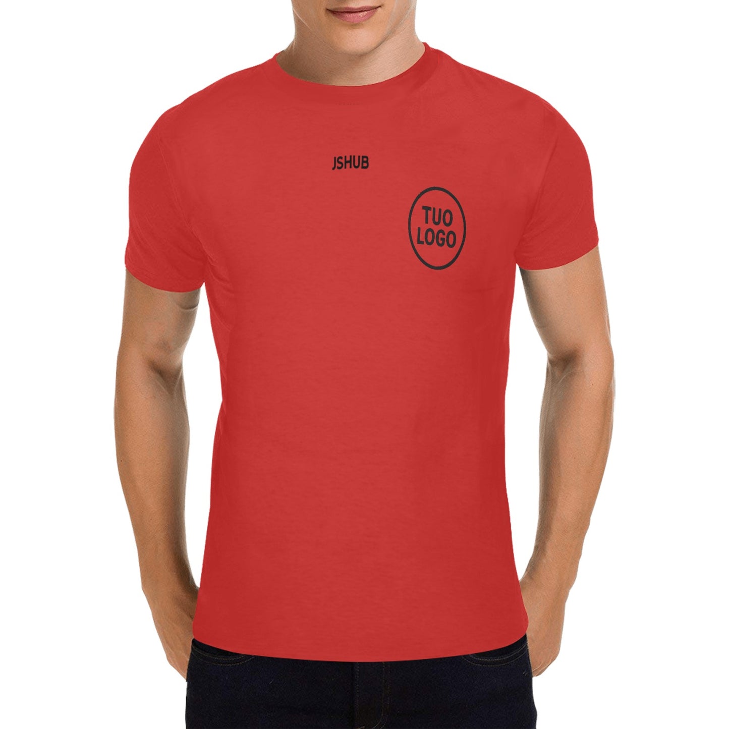 T-Shirt Basic 01 Personalizzabile Uomo