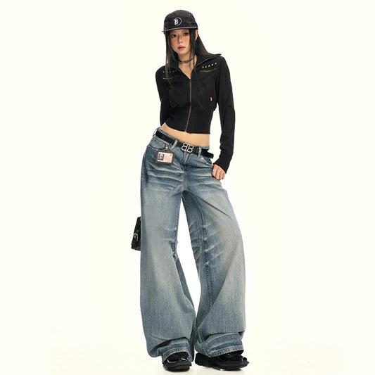 Jeans donna Skyline Flow Wide Leg