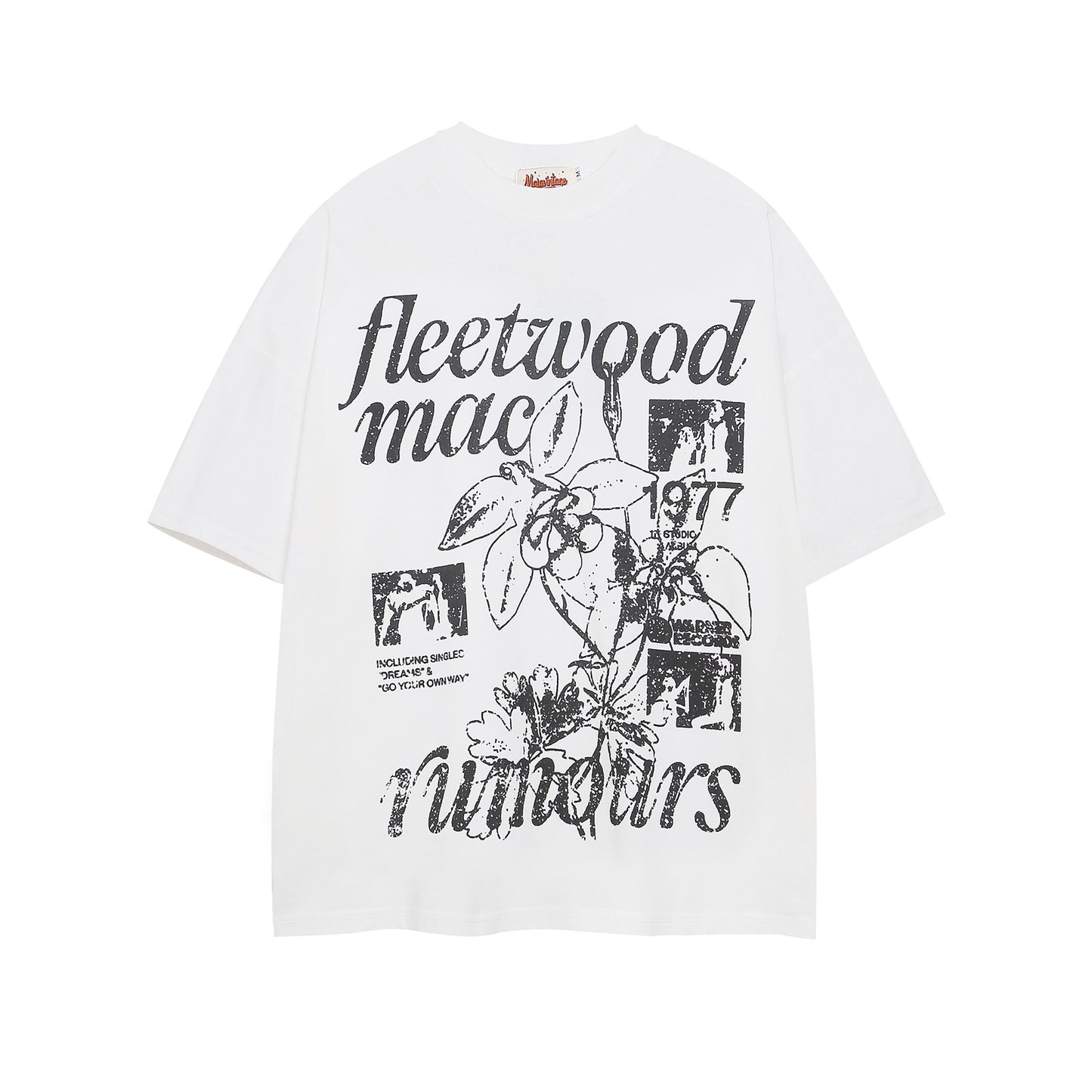 Retro Numeric Loose Tee