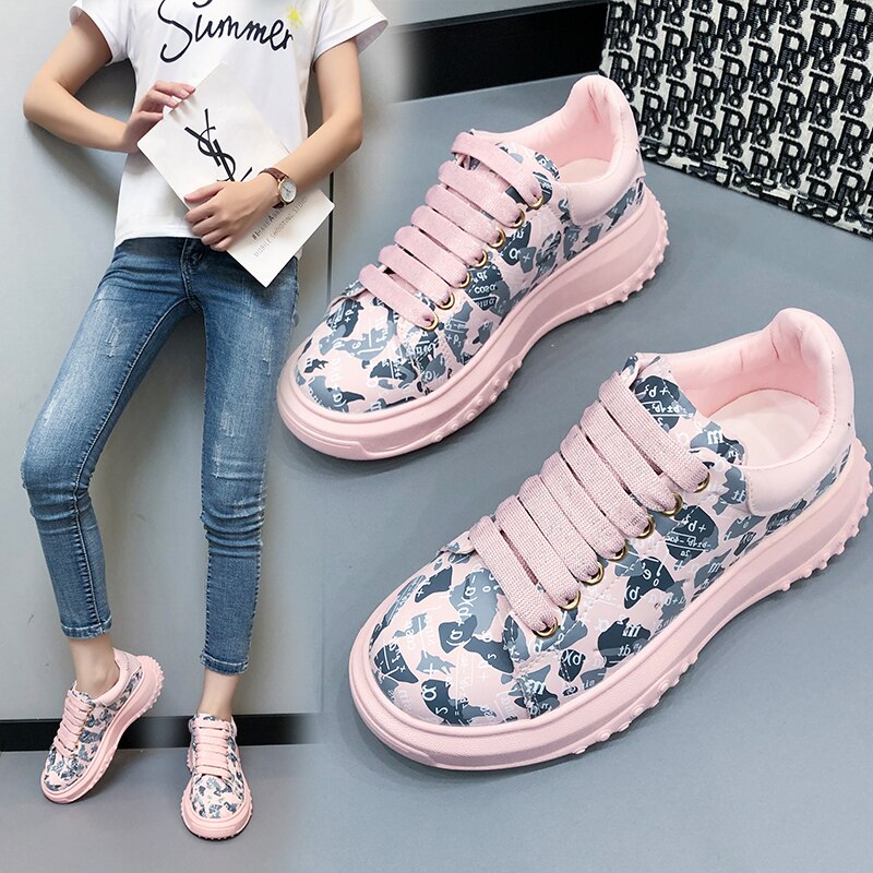 Skyline Up – Platform Vulcanized Sneakers