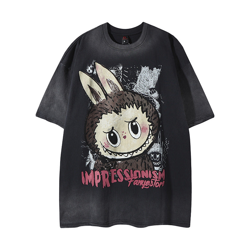 T-shirt Cartoon Spray Street