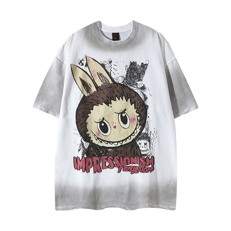 T-shirt Cartoon Spray Street