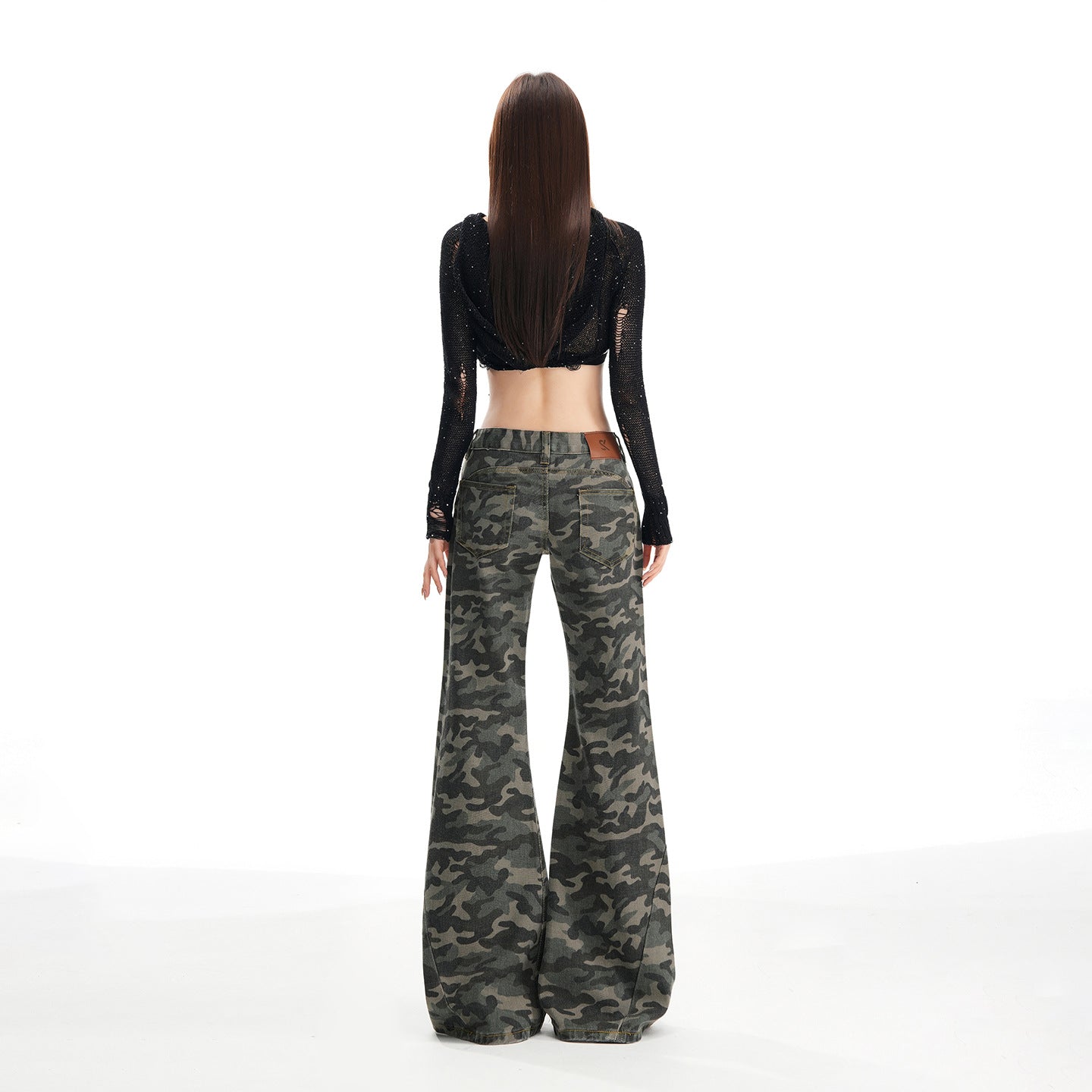 Jeans donna UrbanCam Flare Tromba