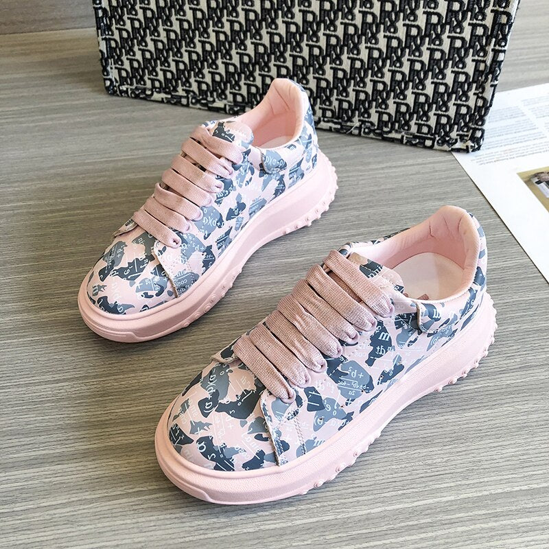 Skyline Up – Platform Vulcanized Sneakers