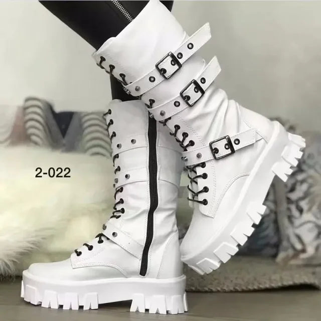 Stivali Platform Punk Gotici