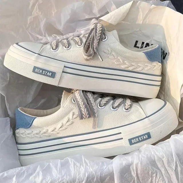 Sneakers Platform Canvas Gravity