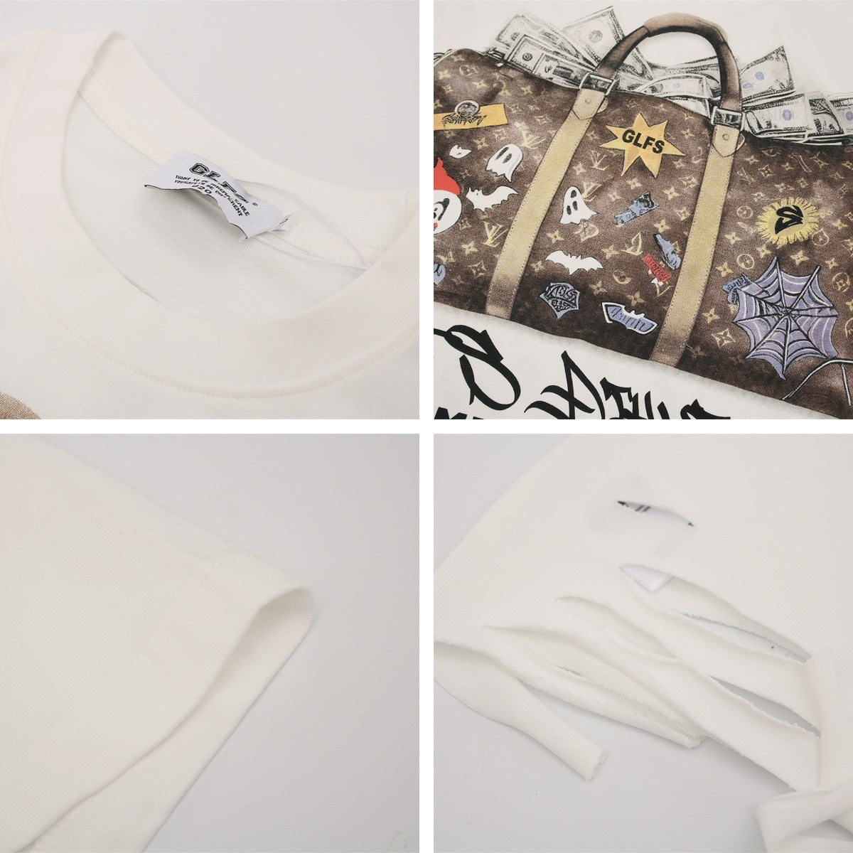 T-shirt Raw Cut Bag