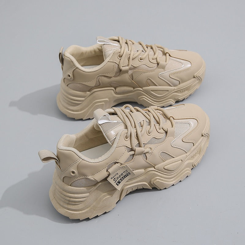 Sneakers InsKorea – Scarpe Sportive Donna con Suola Spessa in Stile Coreano
