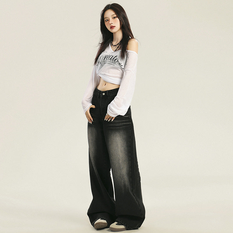 Jeans donna NightFlow Wide Leg