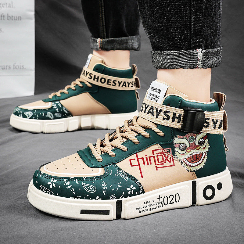 Scarpe "GraffiKicks" High-Top