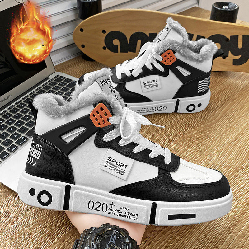 Sneakers Streetwear Invernali FrostGuard Plush Uomo