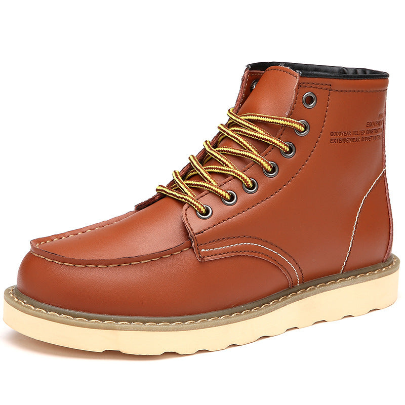 JSHUB Heritage Work Boots Uomo in Pelle
