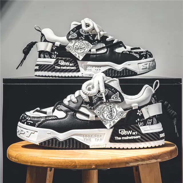 Sneakers Street Glide Scarpe da Tavola Casual Traspiranti Uomo