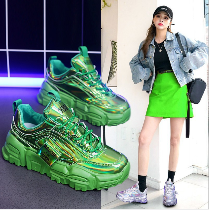Sneakers Donna Wave Dazzle – Chunky Color Muffin