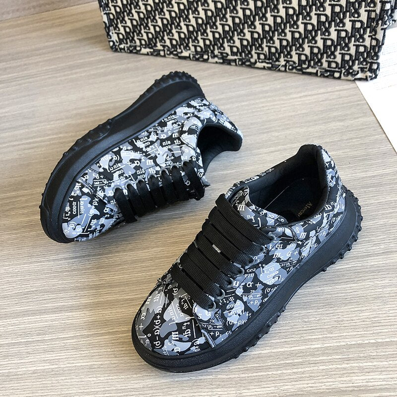 Skyline Up – Platform Vulcanized Sneakers