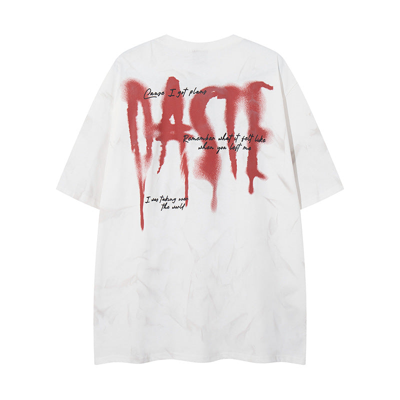 T-shirt Retro Graffiti Lettere