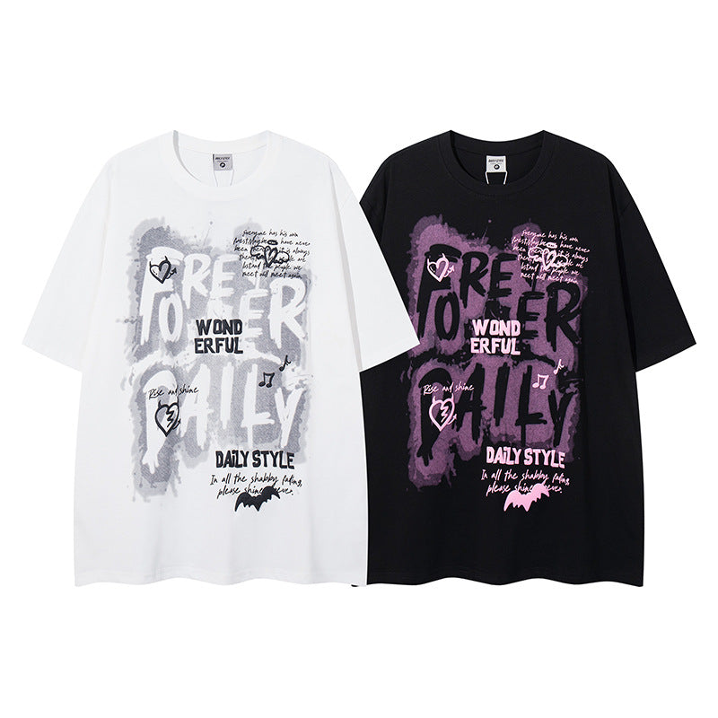 T-shirt Foam Lettered