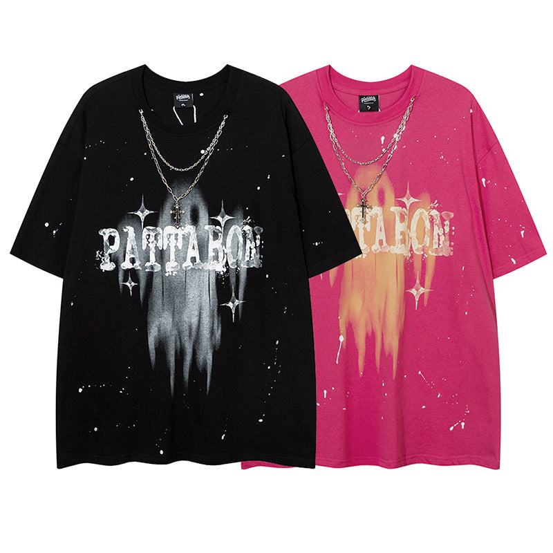 T-shirt Phantom Letter Collana