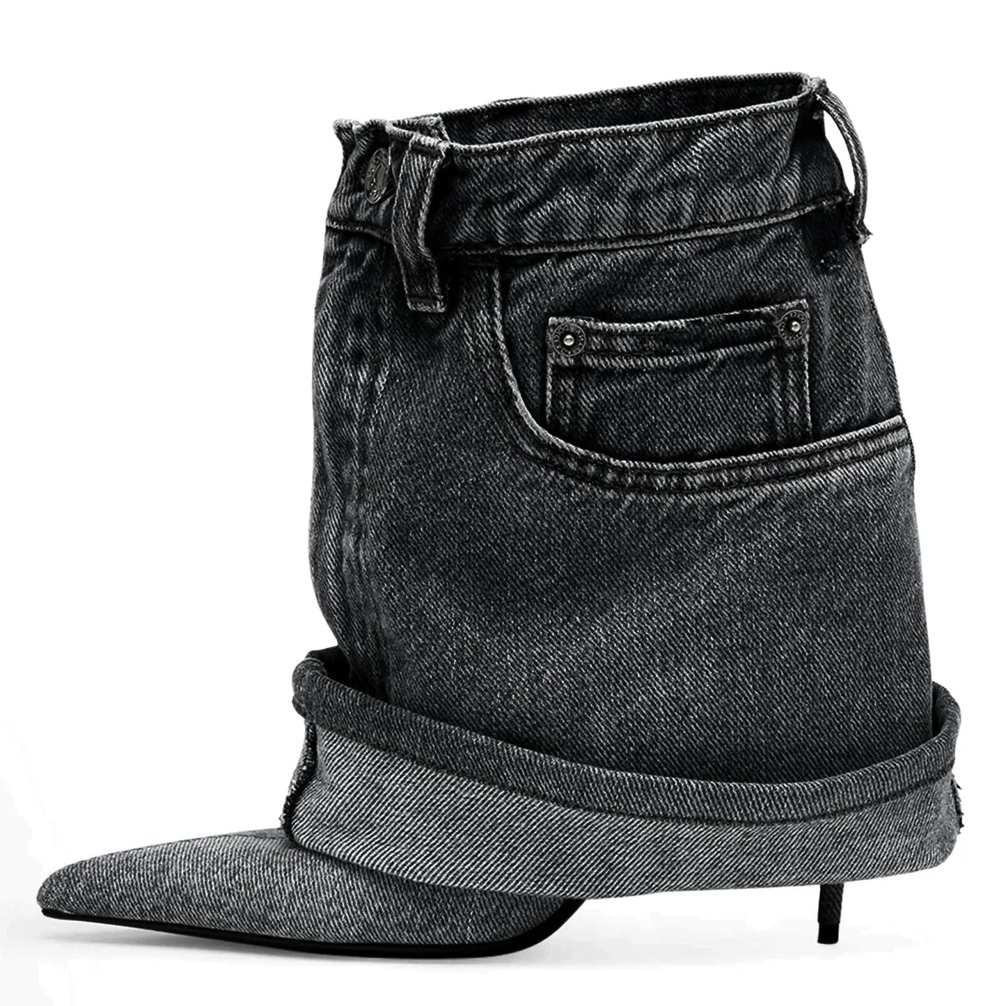 Stivaletti Denim High Heel Storm