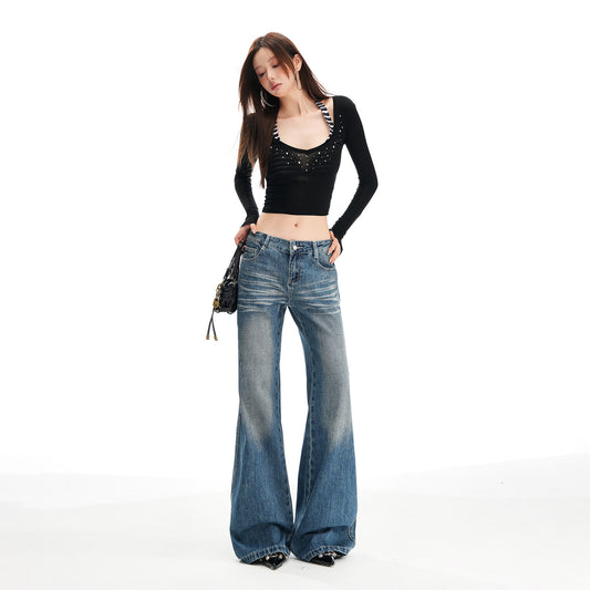 Jeans donna BlueFlare Vintage Trumpet