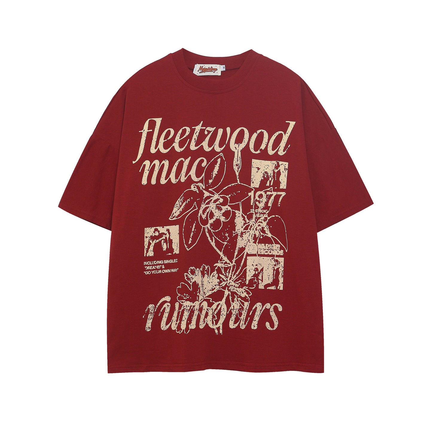 Retro Numeric Loose Tee