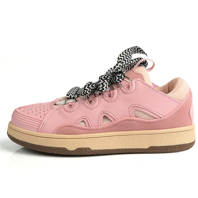 Sneakers Donna in Pelle Scamosciata con Stampa Leopardo