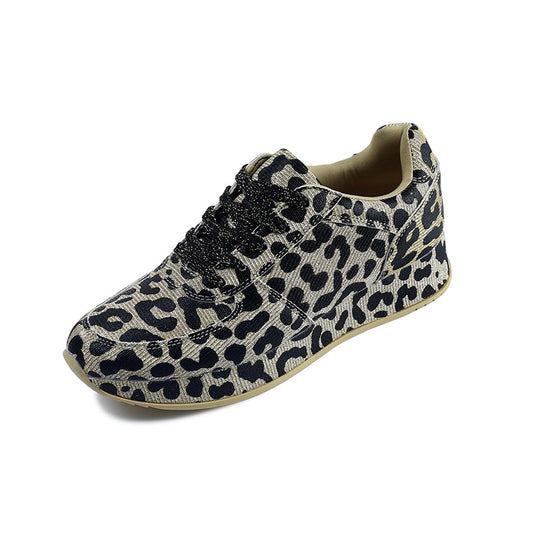 Sneakers Donna Urban Wild – Leopard Print Low Top