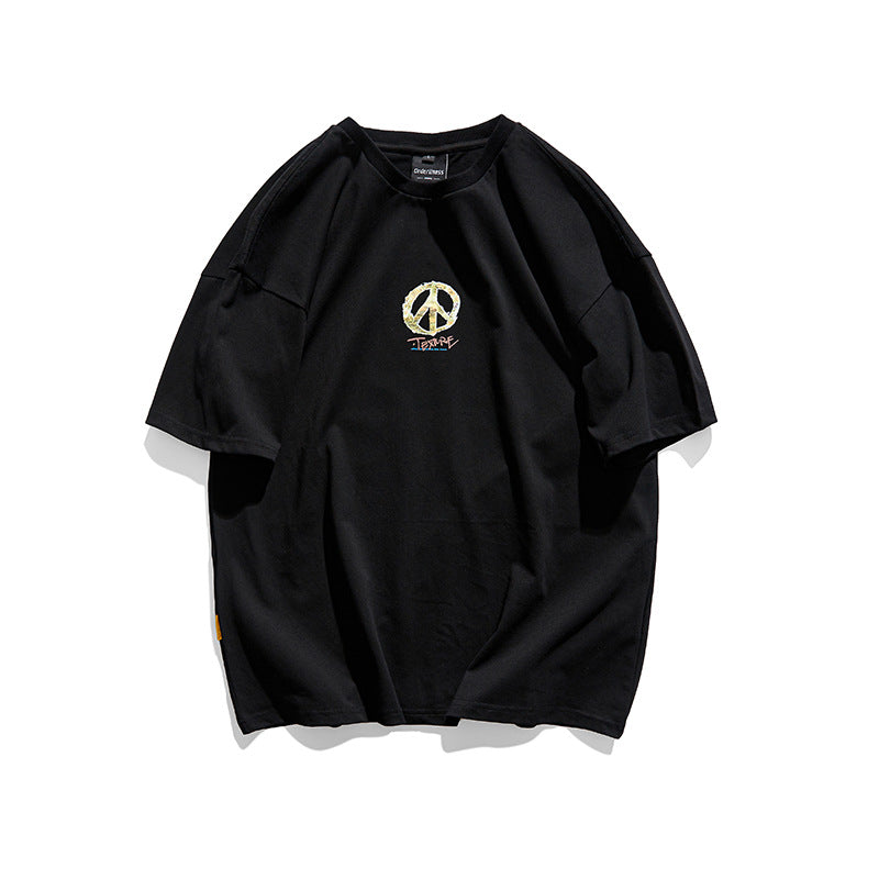 T-shirt Japanese Fresh Letter Print