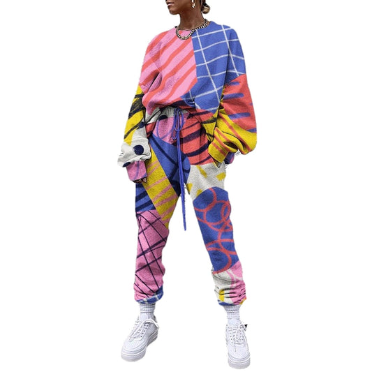 Tuta Elegance Printed Two Piece