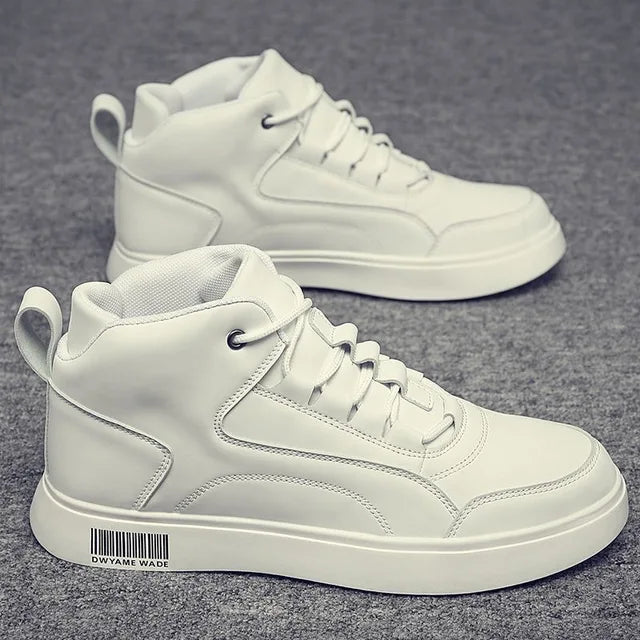 Sneakers Urban Classic Scarpe da Ginnastica Alte da Uomo Moda Casual con Lacci