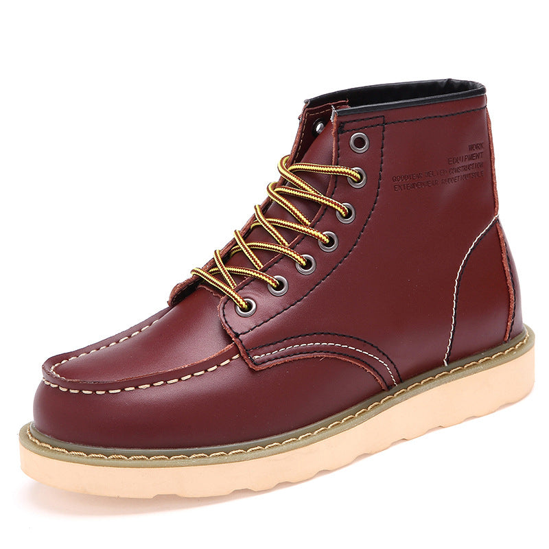 JSHUB Heritage Work Boots Uomo in Pelle