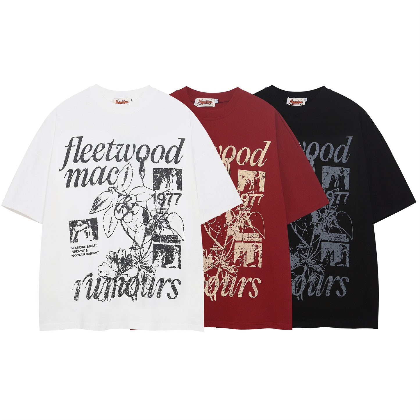 Retro Numeric Loose Tee