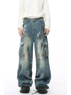 Jeans Cargo Waste Soil