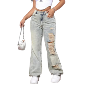 Jeans High Rise Vintage Fade