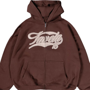 Felpa Letter Ricamata