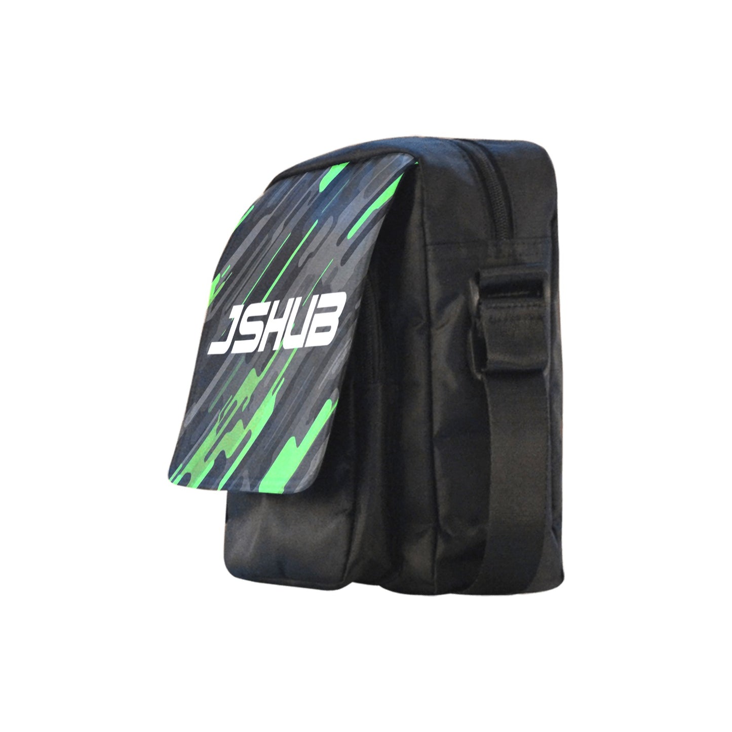 JS HUB Motion Core Tracolla Uomo Streetwear Multicolor Base Nera