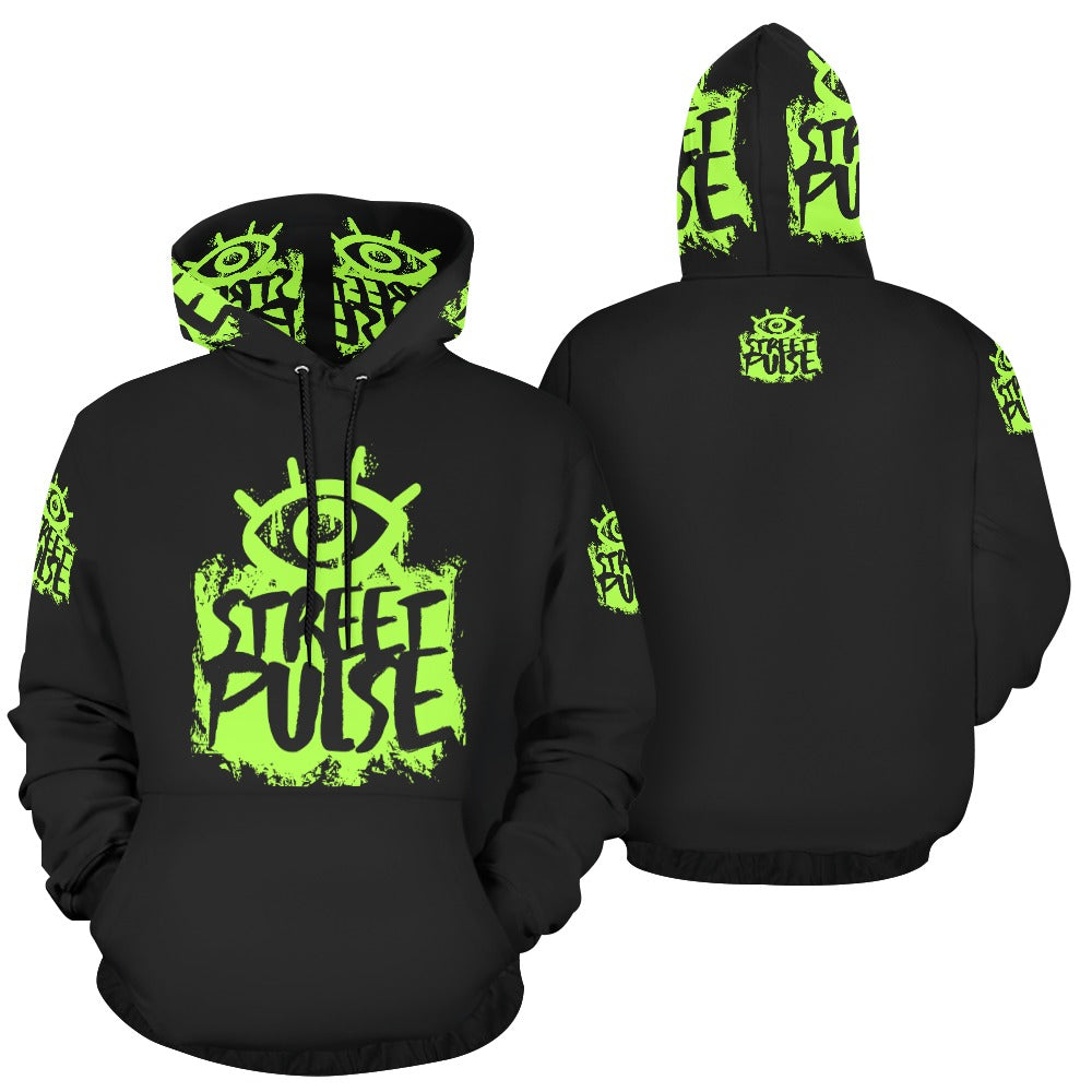 Felpa con cappuccio uomo “JS Street Pulse”