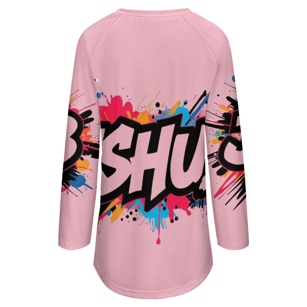 Maglia Unisex JSHub Maniche Raglan – Stile Casual con Contrasti