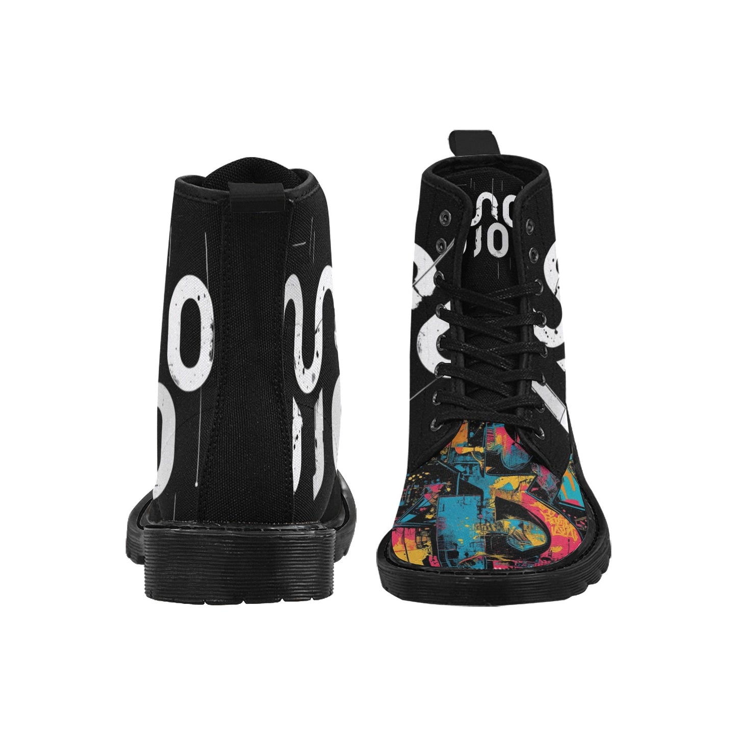 Stivali Donna con Lacci “Visual Riot” – Collezione Concrete Echoes