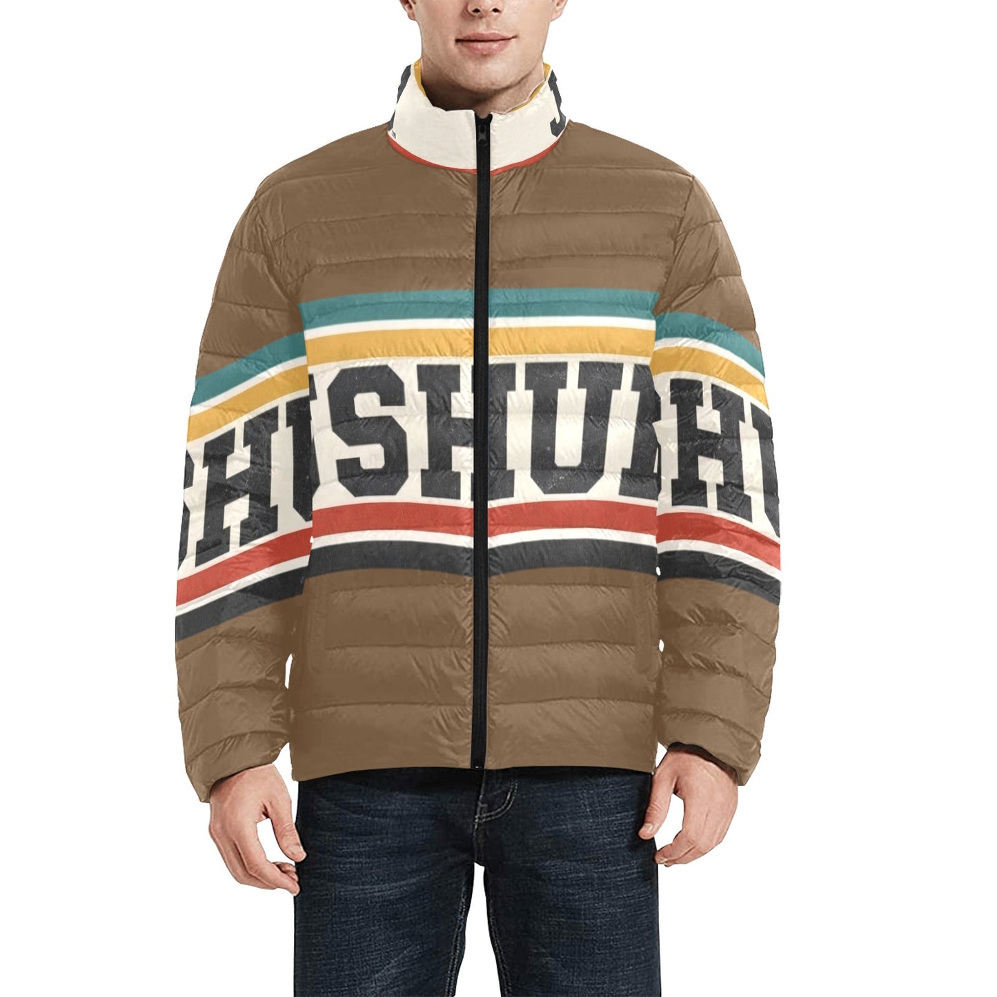 Giacca Bomber Imbottita Uomo JSHUB Sport Heritage Anni 50