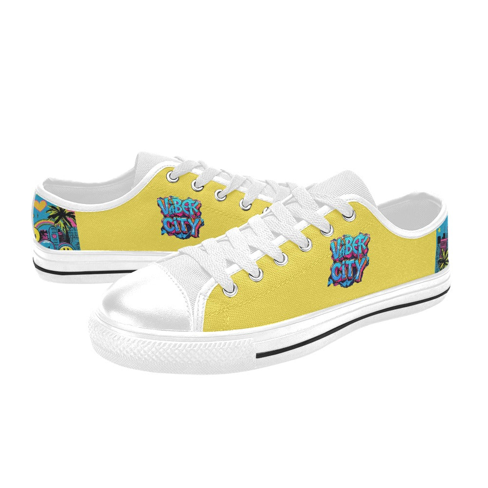 Scarpa bassa uomo canvas Viber City – Urban Yellow