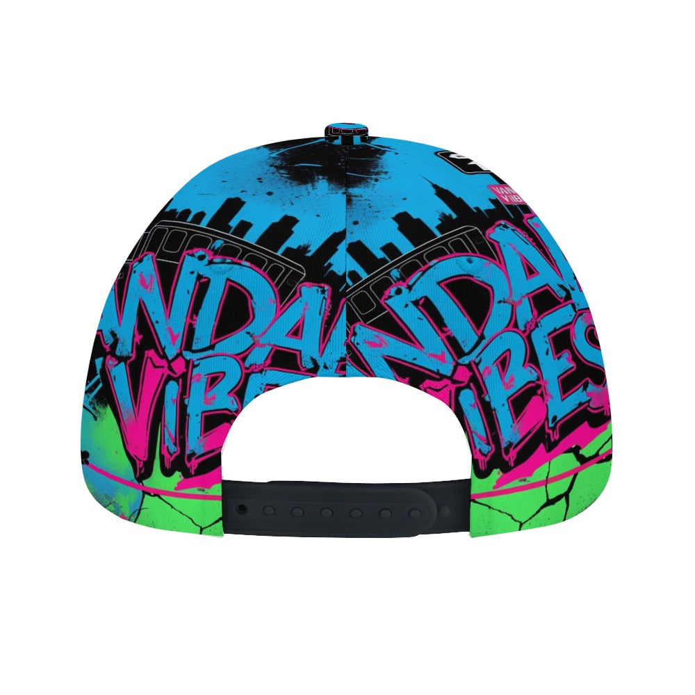 Cappello Vandal Dome  – Visiera curva nero streetwear unisex