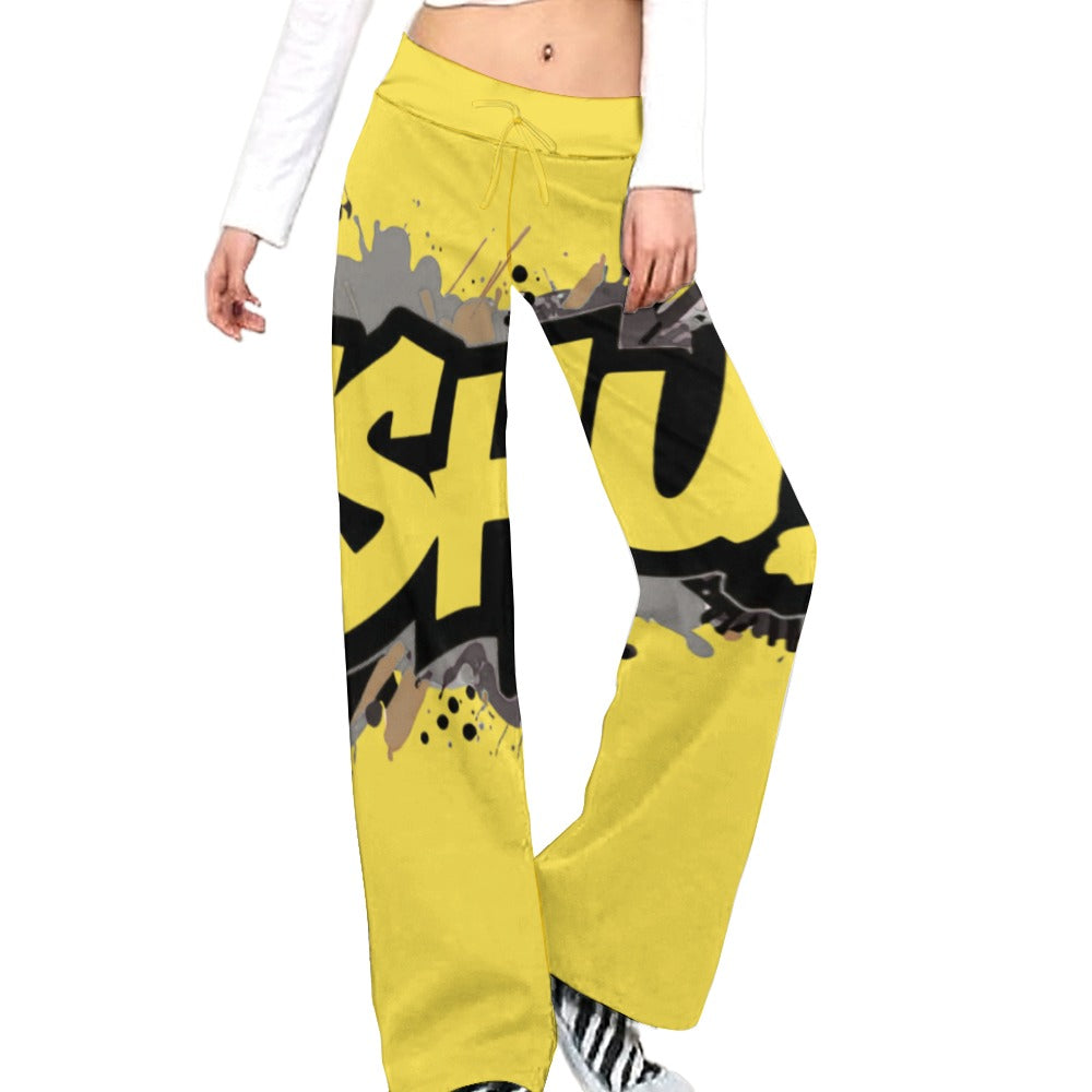 Pantaloni da Yoga JSHub Donna – Comfort e Stile in Bianco e Nero