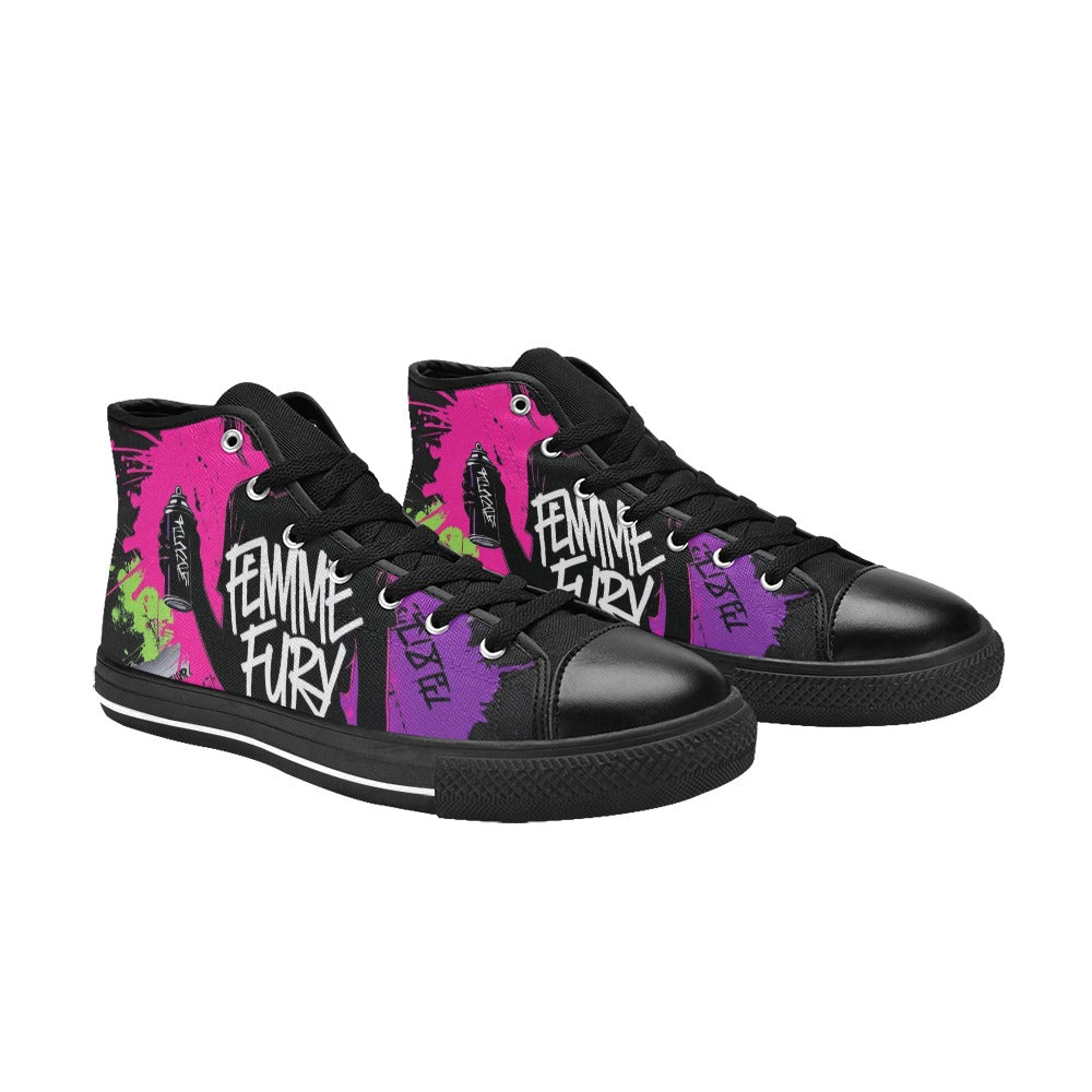 Scarpa alta uomo in tela Femme Fury – Aquila High Top