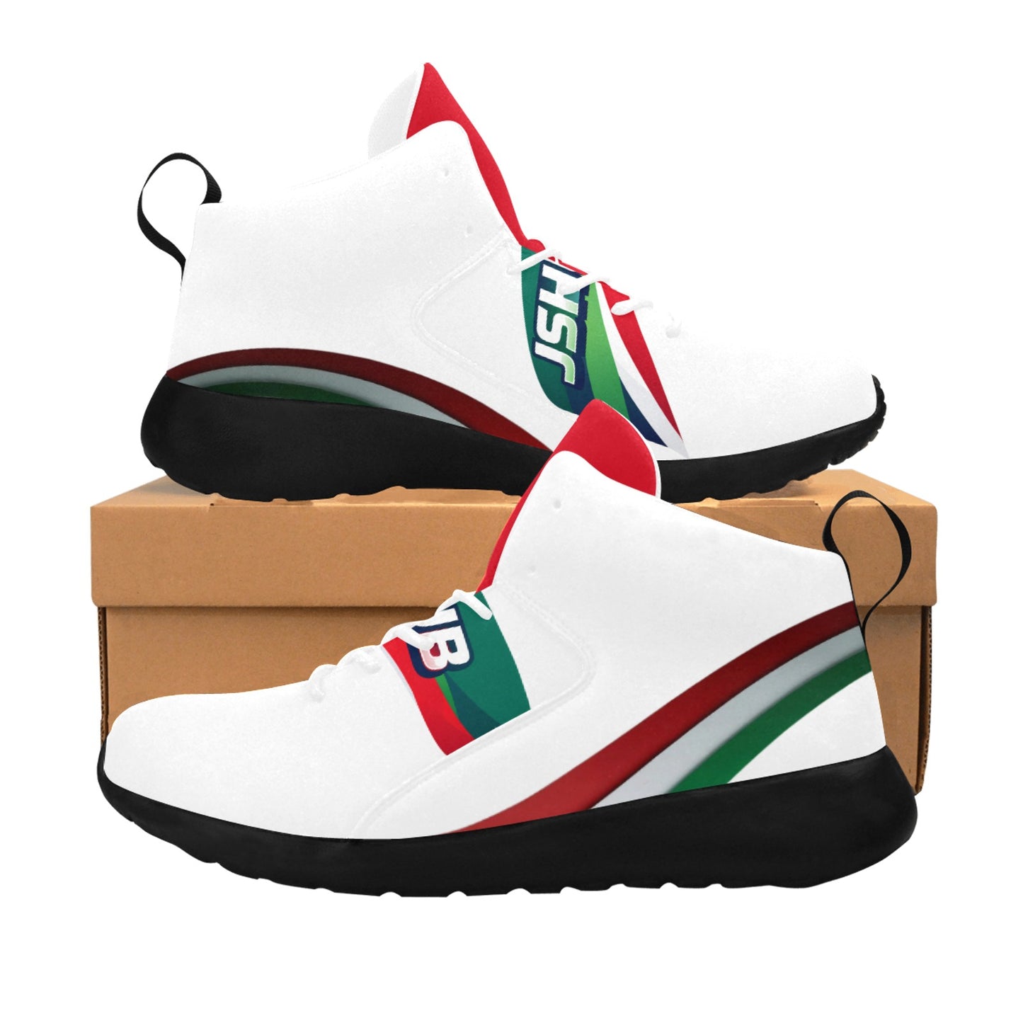 JSHUB Winter Nation Italy Edition – Sneakers Alte Donna White Red